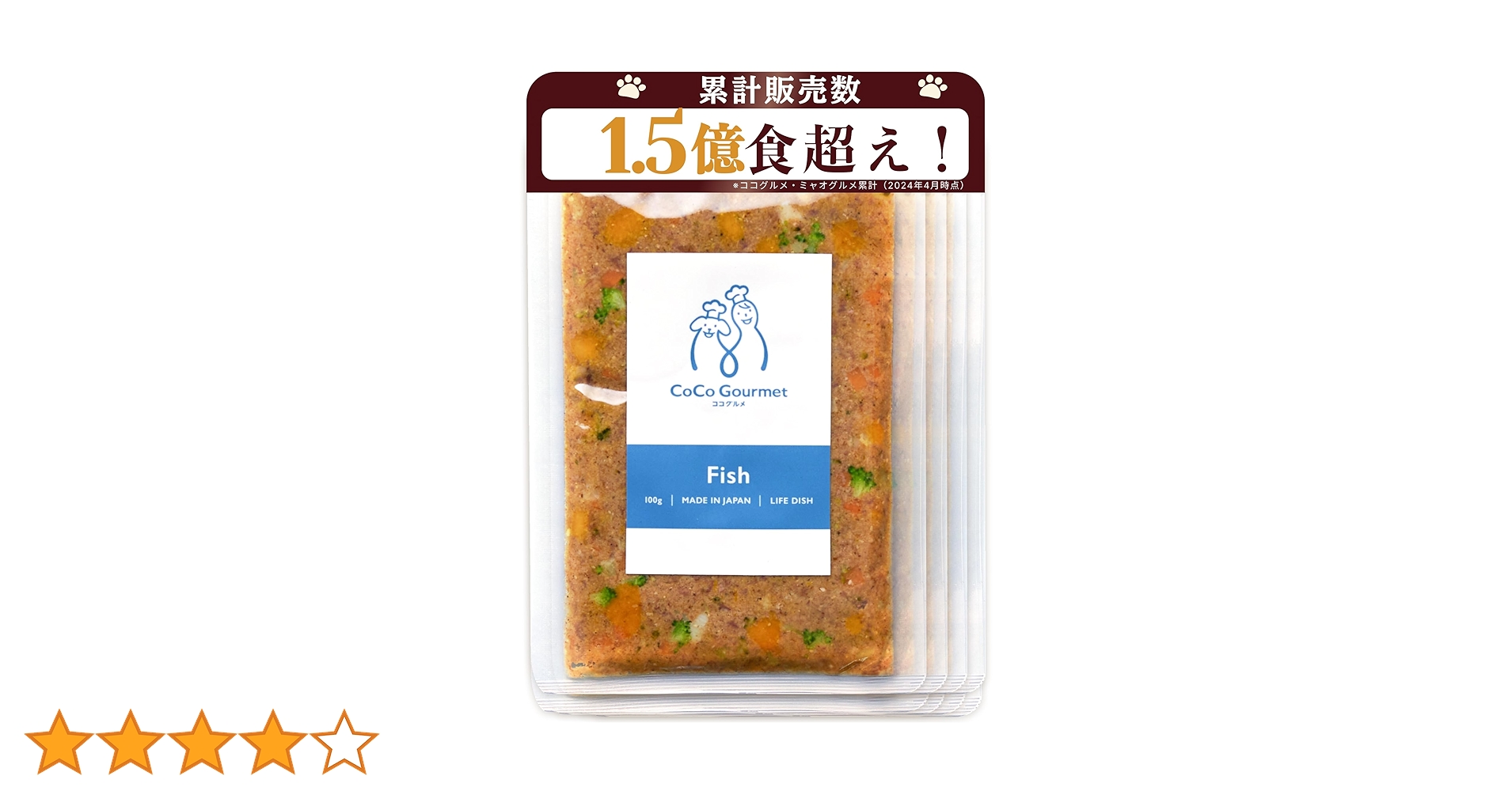 ドッグフード coco CoCo Gourmet ココグルメ(100g×16個) 手作りドッグフード 国産